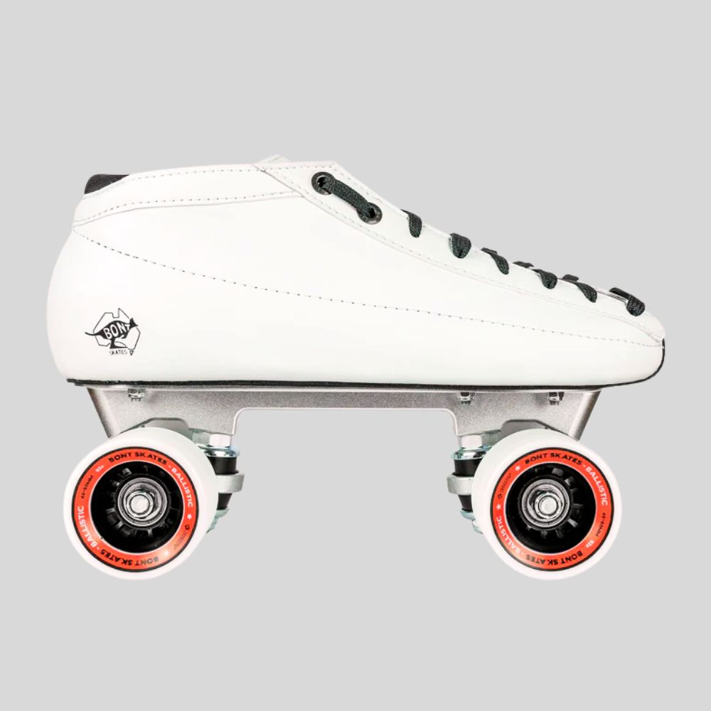 Bont Speed Quad Roller Skate No Toe Stop (NTS) White - Lucky Skates 