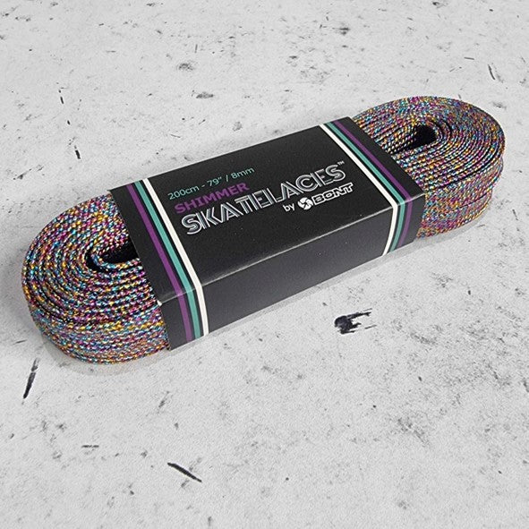 Bont Shimmer Glitter Laces 79" (200cm) - Lucky Skates