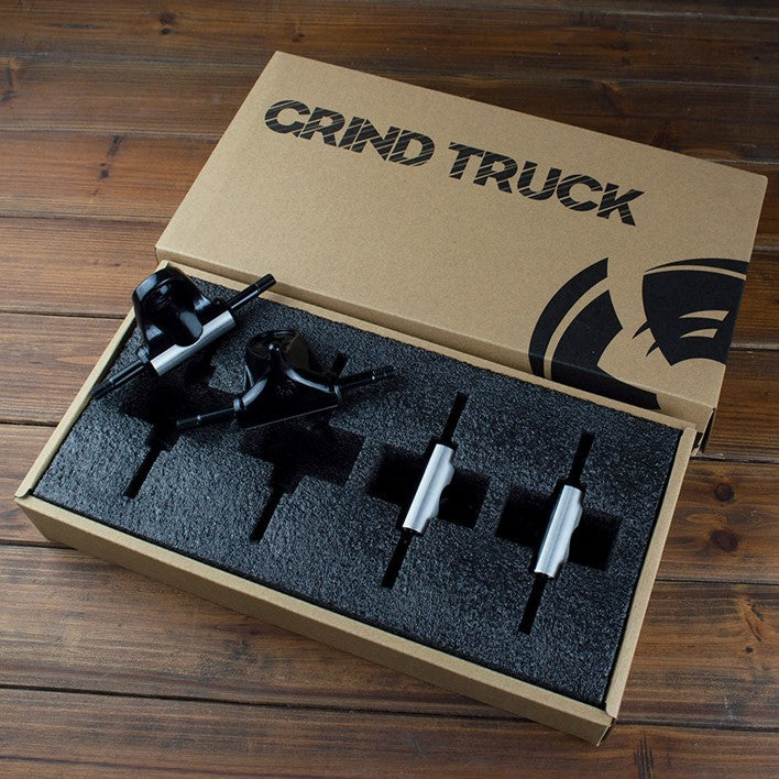 Bont Quad Roller Skate Grind Trucks 4 Pack Black - Lucky Skates