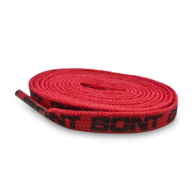 Bont Skate Laces 59 Inch 150cm Red - Lucky Skates