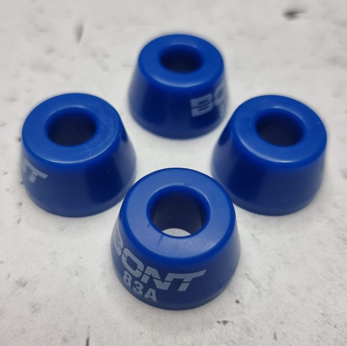 Bont Quad Roller Skate Conical Top Cushions Blue 83a 4 Pack - Lucky Skates