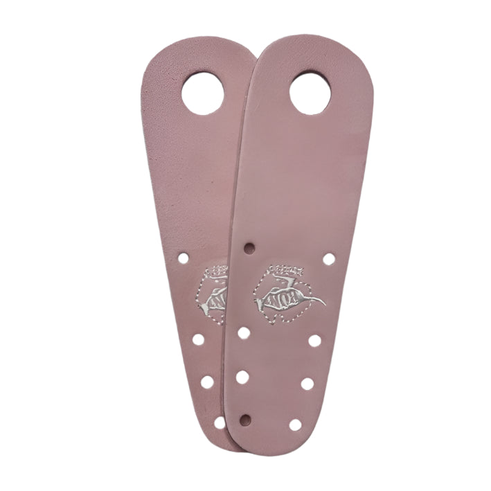 Bont Leather Suede Roller Skate Toe Guards Pink - Lucky Skates