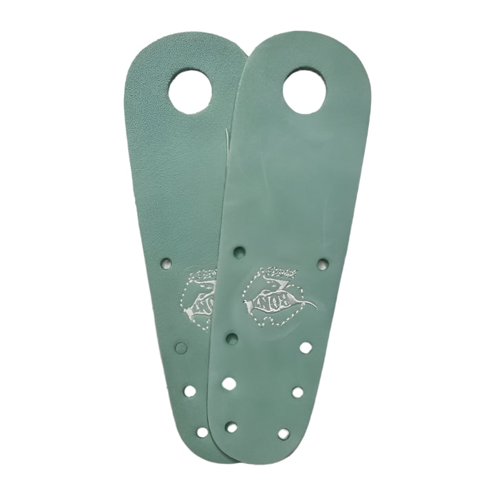 Bont Leather Suede Roller Skate Toe Guards Green - Lucky Skates