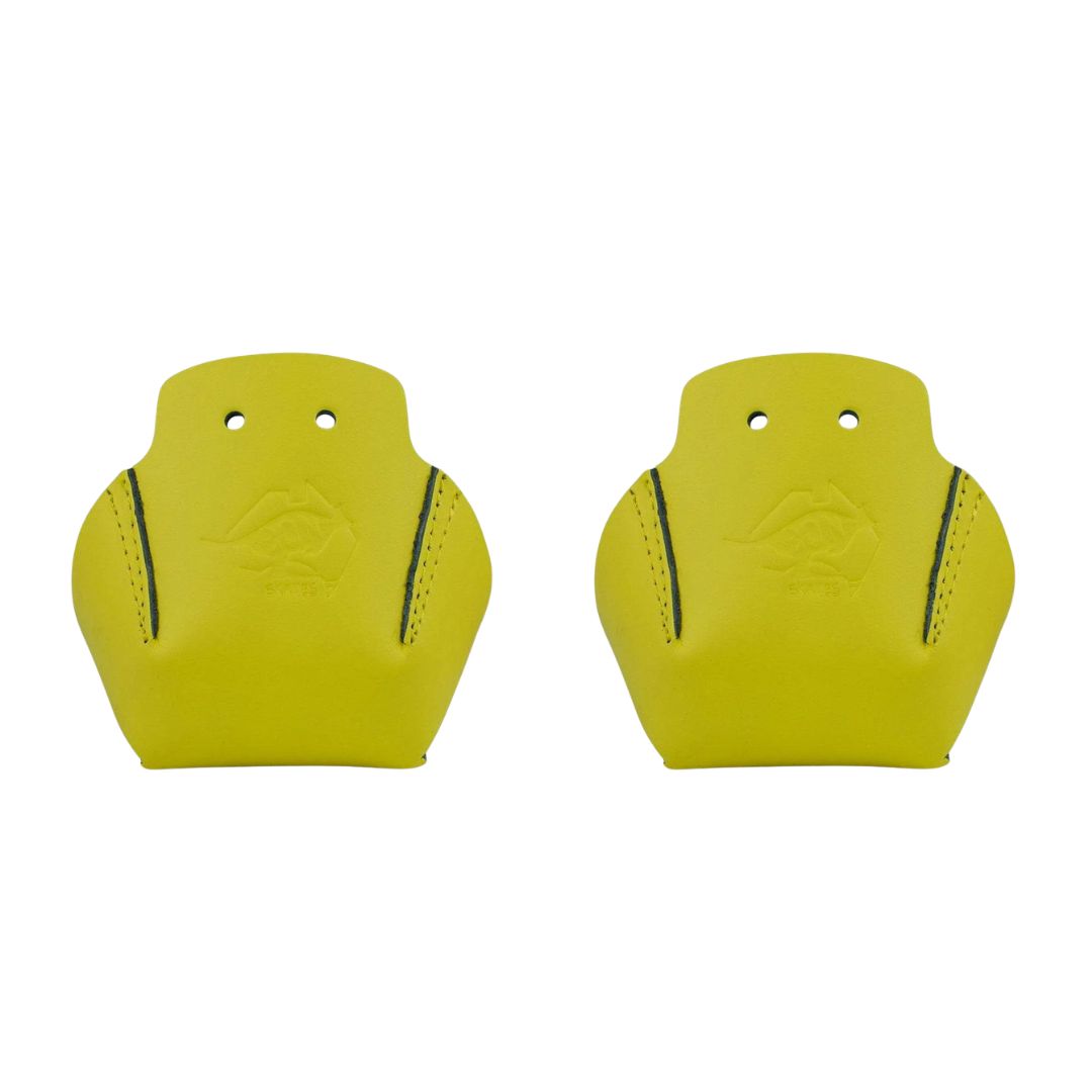 Bont Yellow Leather Quad Roller Skate Toe Caps - Lucky Skates