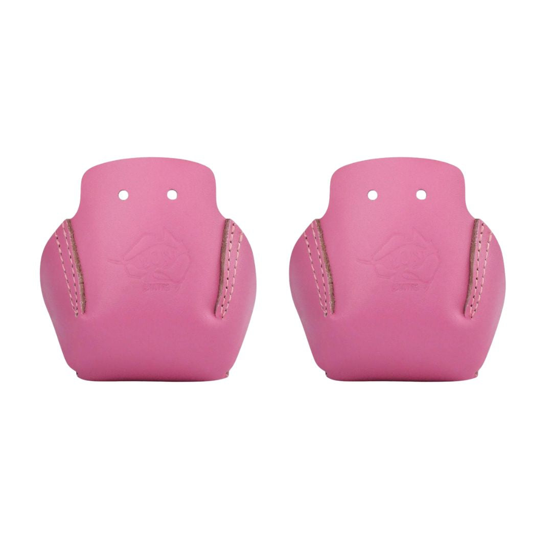 Bont Pink Leather Quad Roller Skate Toe Caps - Lucky Skates