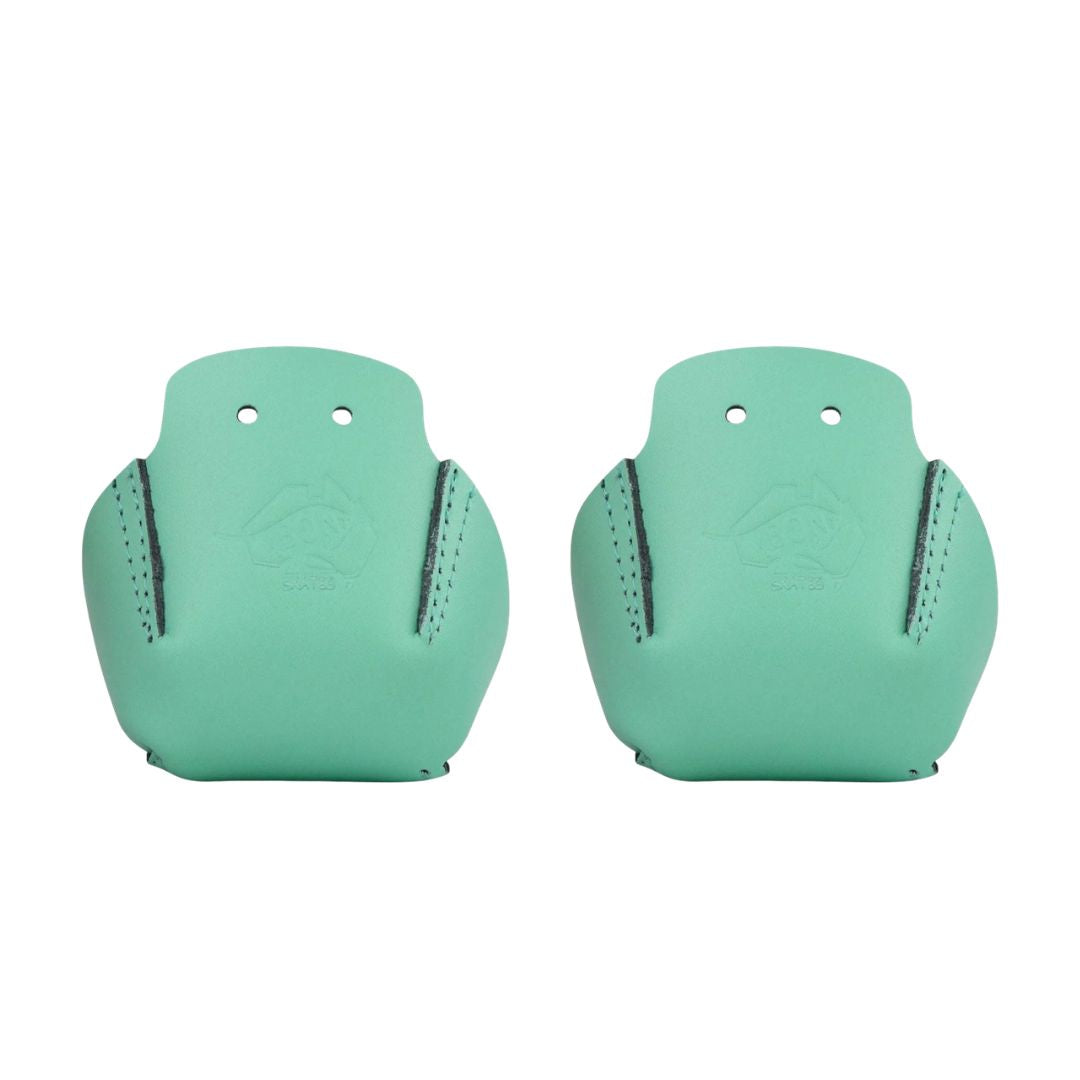 Bont teal Leather Quad Roller Skate Toe Caps - Lucky Skates