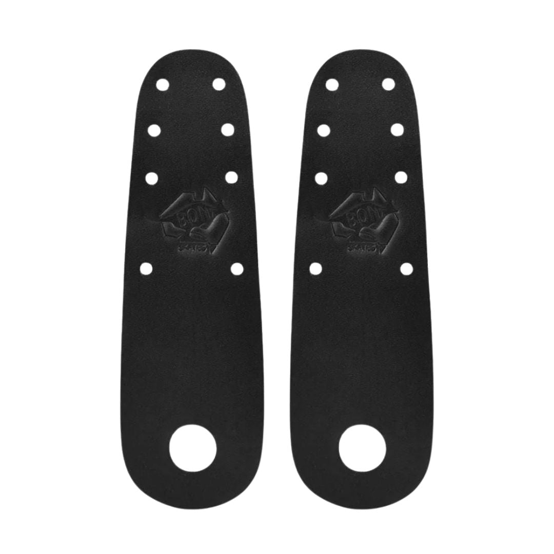 Bont Leather Quad Roller Skate Toe Guard Protectors Black - Lucky Skates