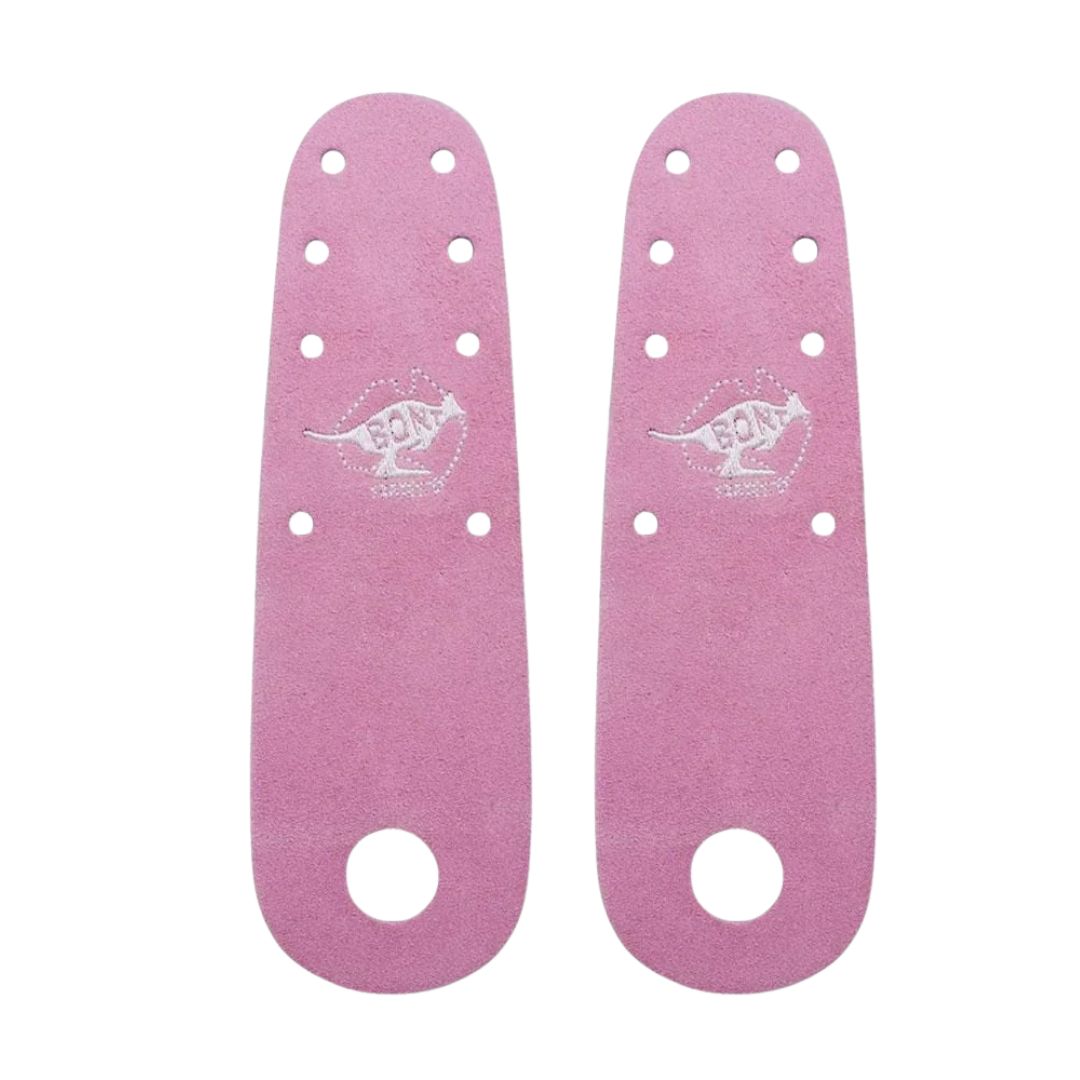 Bont Leather Suede Quad Roller Skate Toe Guard Protectors Pink - Lucky Skates