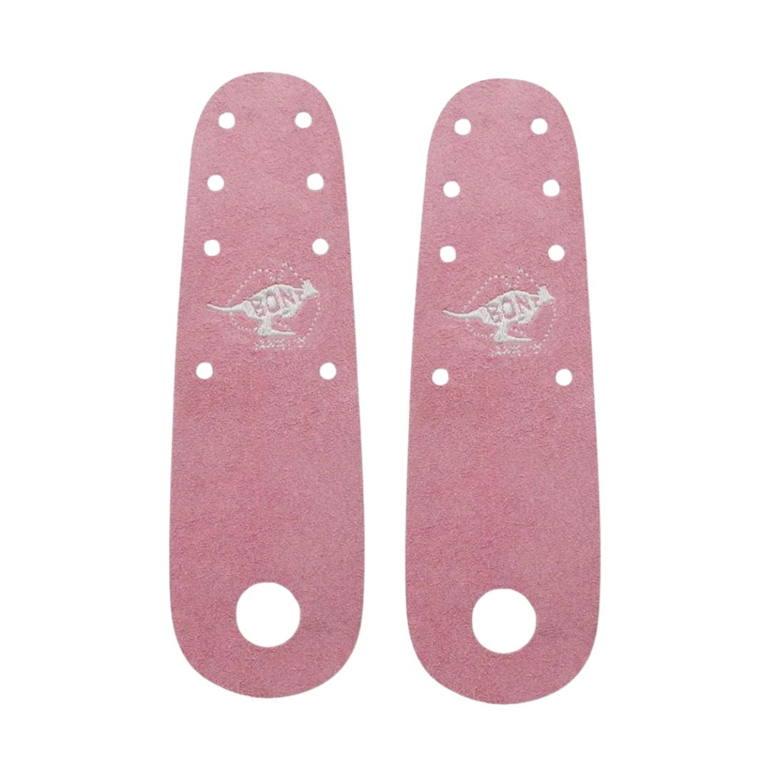 Bont Leather Suede Quad Roller Skate Toe Guard Protectors Pink - Lucky Skates