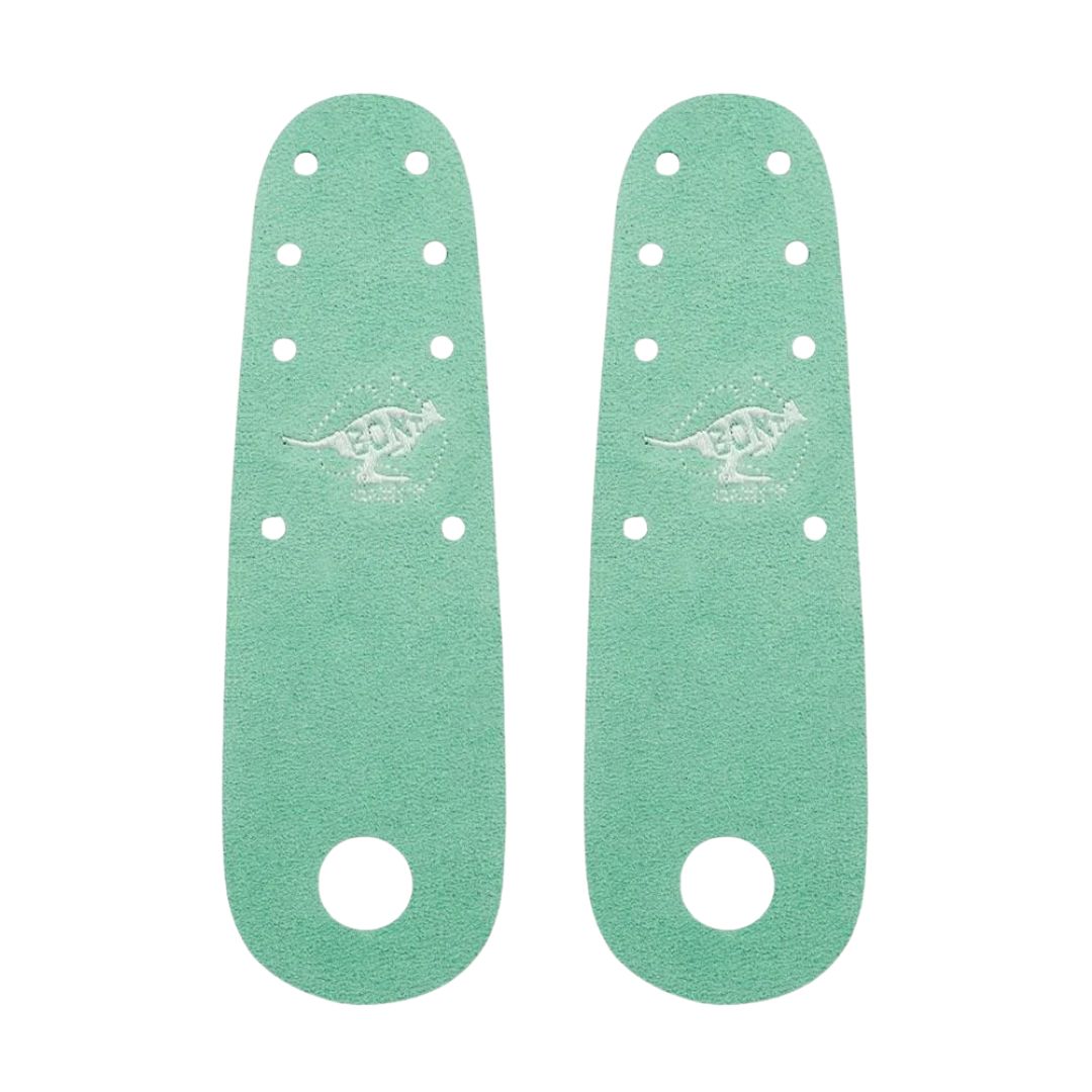 Bont Leather Suede Quad Roller Skate Toe Guard Protectors Teal - Lucky Skates