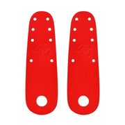 Bont Leather Quad Roller Skate Toe Guard Protectors bright red - Lucky Skates