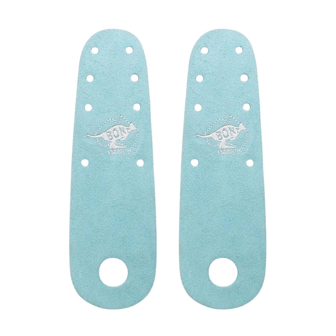 Bont Leather Suede Quad Roller Skate Toe Guard Protectors Light Blue - Lucky Skates