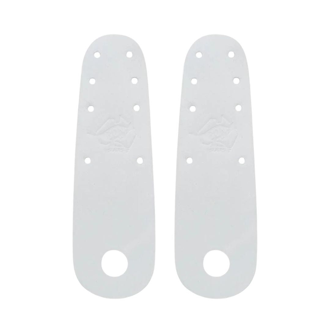 Bont Leather Quad Roller Skate Toe Guard Protectors White - Lucky Skates