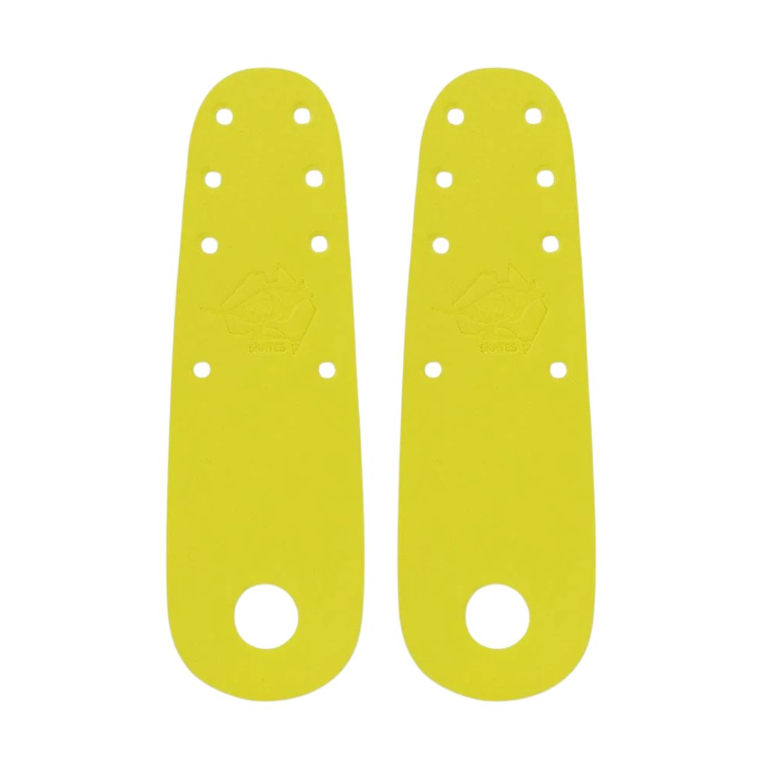 Bont Leather Quad Roller Skate Toe Guard Protectors Yellow - Lucky Skates