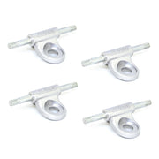 Bont Aluminium Tracer Roller Skate Trucks Silver 4 Pack - Lucky Skates