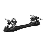 Bont Zeus Carbon No Toe Stop Speed Roller Skate Plate Black - Lucky Skates