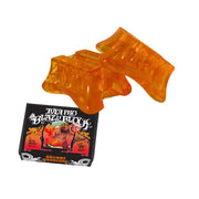 Brunny Hardcore Pro Grind Blocks for Roller Skates Clear orange - Lucky Skates 