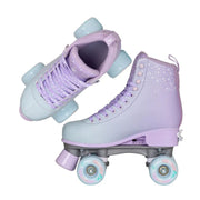 Chaya Bliss Star Kids Junior Adjustable Quad Roller Skates Lilac Purple Pastel - Lucky Skates 