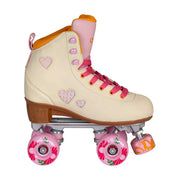 Chaya Cozy Summer Breeze Creame  Pink High Top Roller Skates - Lucky Skates 