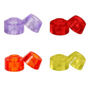 Chaya Roller Skate Cushions Conical Barrel Purple, Red, Orange, Yellow - Lucky Skates 