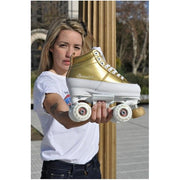 Chaya Park Kismet Barbie Patin Gold Roller Skates - Lucky Skates