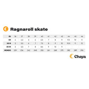 Chaya Ragnaroll Pro Skate Boot Size Chart - Lucky Skates