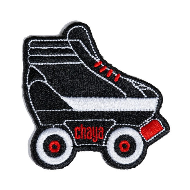 Chaya Iron On Roller Skate Patches - Lucky Skates