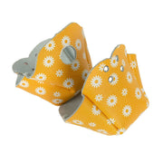 Chaya Melrose Roller Skate Toe Protectors/Toe Caps Yellow daisy Flowers  - Lucky Skates 
