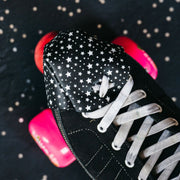 Chaya Melrose Roller Skate Toe Protectors/Toe Caps Stars Black White   - Lucky Skates 