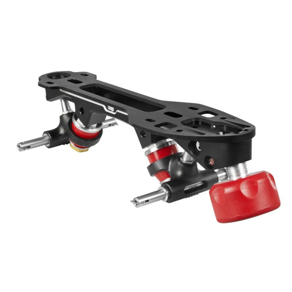 Chaya Shiva 1.0 Forged Roller Skate  Plate 45° Quick Release Axles 8mm - Lucky Skates
