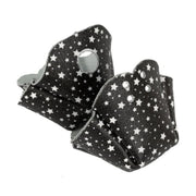 Chaya Melrose Roller Skate Toe Protectors/Toe Caps Stars Black White   - Lucky Skates 