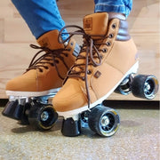 Chaya Vintage Voyager Roller Skates Brown Sneaker - Lucky Skates
