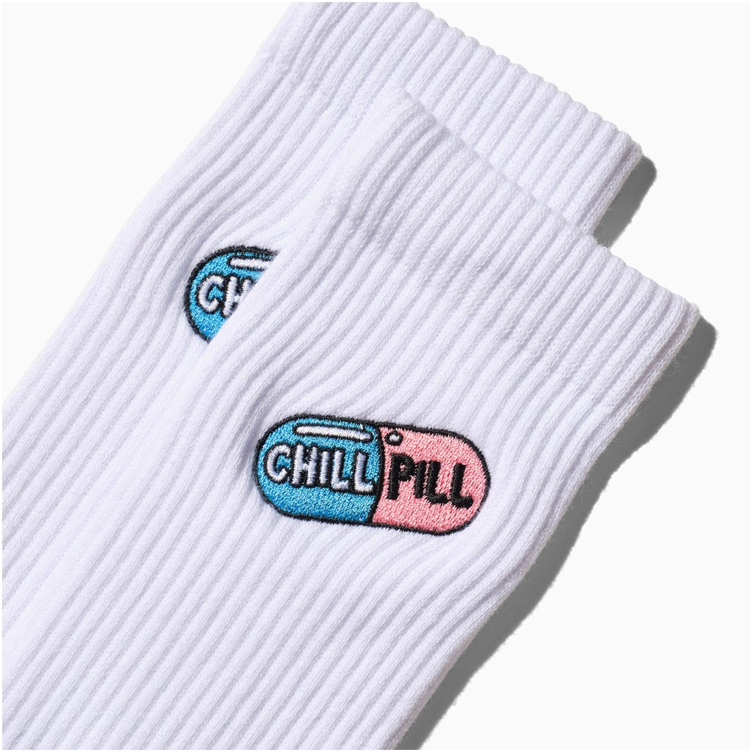 Threadheads Chill Pill Crew Socks - Lucky Skates