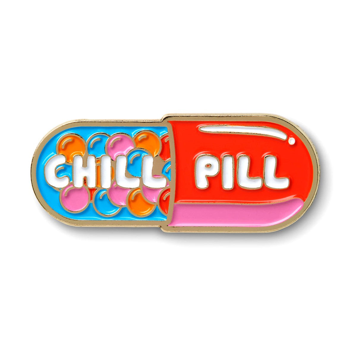 Threadheads Chill Pill Pin - Lucky Skates