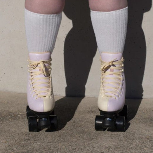 Chuffed Roller Skates Cruiser Sunset Lilac/Cream- Lucky Skates