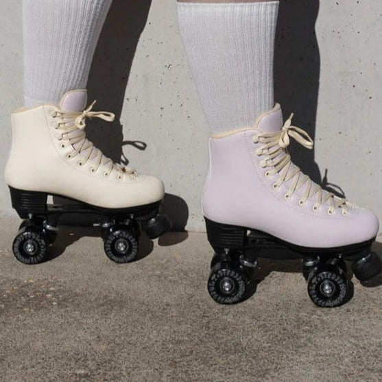 Chuffed Roller Skates Cruiser Sunset Lilac/Cream- Lucky Skates