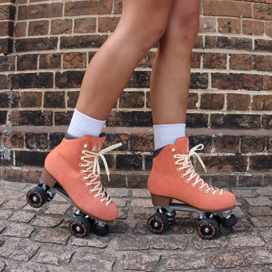 Chuffed Roller Skates Wanderer Peach Pink - Lucky Skates