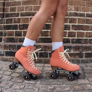 Chuffed Roller Skates Wanderer Peach Pink - Lucky Skates
