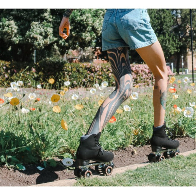 Chuffed Roller Skates Wanderer Vegan Black - Lucky Skates