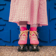 Chuffed Roller Skates Wanderer Vegan Pink - Lucky Skates