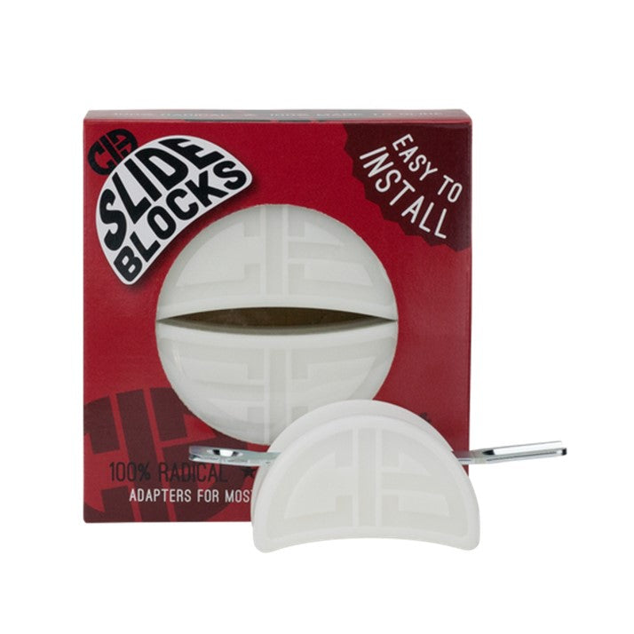 CIB Slide Roller Skate Grind Blocks White - Lucky Skates