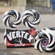 CIB Vertex White Skate Park Roller Skate Wheels White 61mm 103A - 4 Pack -  Lucky Skates