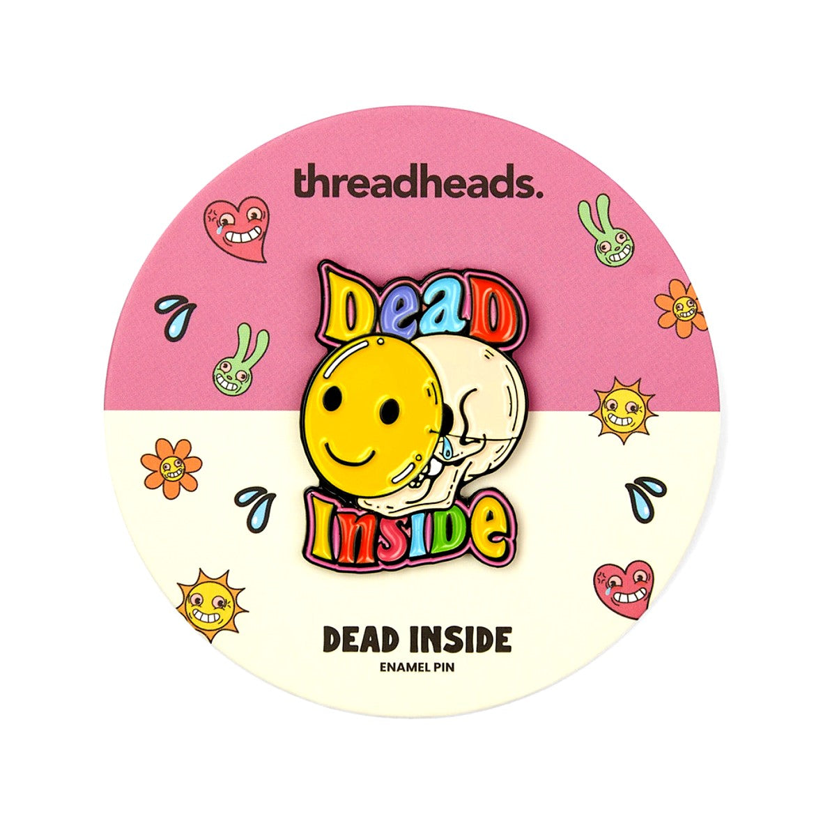Threadheads Dead Inside Pin - Lucky Skates