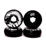 Dead Team Black Zebra Aggressive Inline Skate Wheels Black/White - 4 Pack - Lucky Skates
