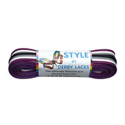 Derby Laces Style Rainbow Laces 72" (183cm) - Lucky Skates