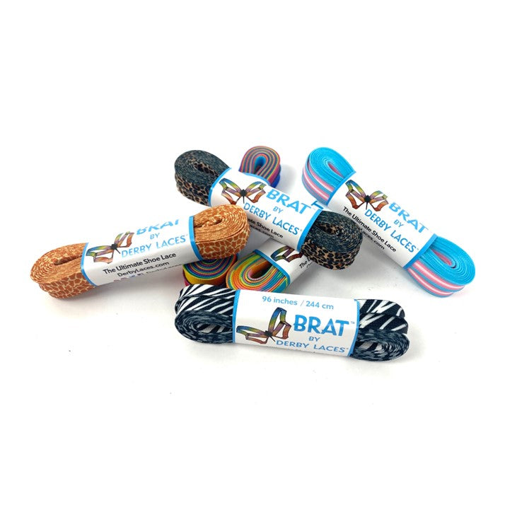 Derby Laces Brat 96" (244cm) - Lucky Skates 