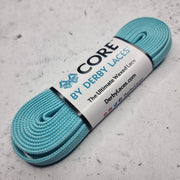 aqua blue shoe laces 