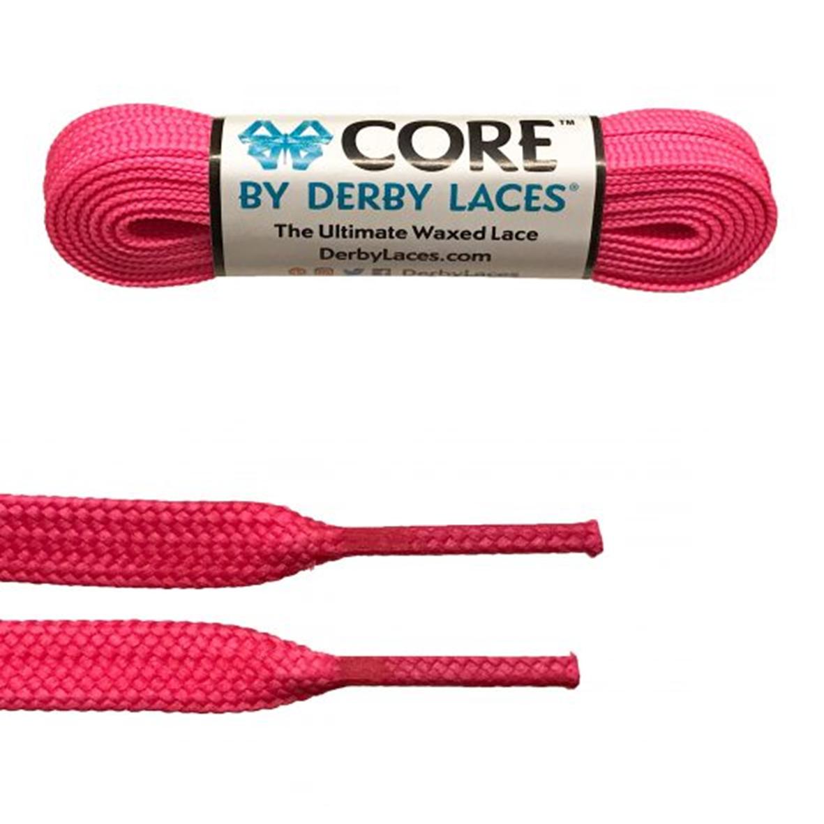 Derby Laces Core Waxed Laces 54" (137cm) - Lucky Skates