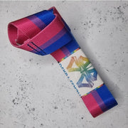Derby Laces Roller Skate Strap Bi Pride Blue Pink - Lucky Skates