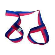 Derby Laces Roller Skate Strap Pride Boisexual Blue Pink - Lucky Skates